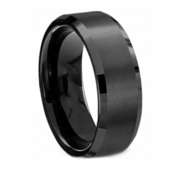 Titanium ring, universal matte