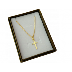 FULL GOLD CHAIN ​​+ CROSS...